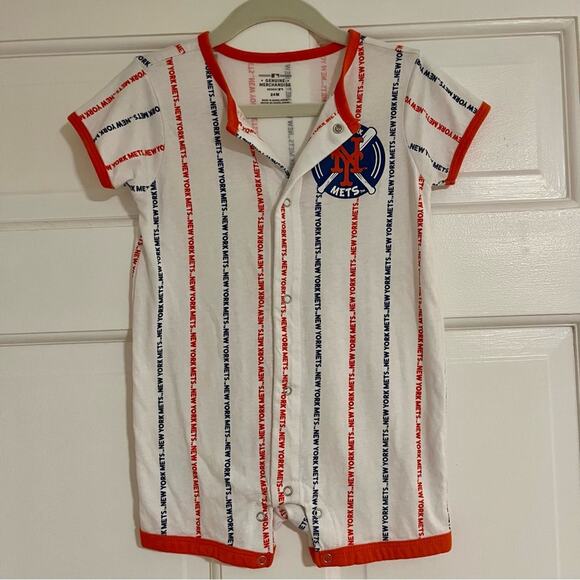 MLB Baseball Mets 24M NWOT Genuine On-Site Merchandise Onesie, Halloween Costume - Picture 6 of 6